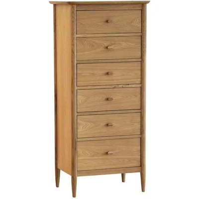Downtown Ercol Teramo 6 Drawer Tall Chest