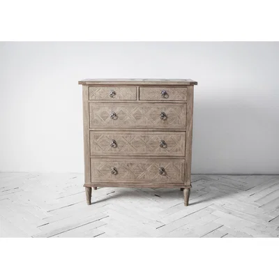 Perch and Parrow Juno Chest of Five Drawers