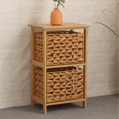 The Range Home Source Bacton Rattan Drawer Storage Chest - Natural / 4.2kg