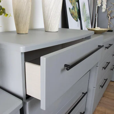 The Range Beverley Ready Assembled 3 Drawer Chest - Dusk Grey