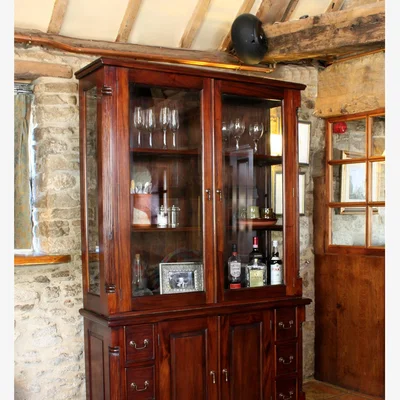The Range La Roque Dresser Top (Hutch) - Rich Mahogany