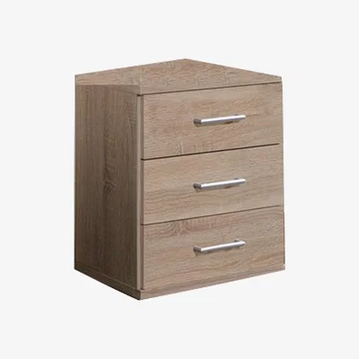 The Range Osaka 3 Drawer Chest Oak - Oak