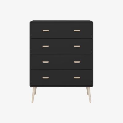 The Range Mino Wide Chest of Drawers - Black