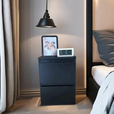 The Range Chest Of Drawers Bedroom Furniture - Black / 2 / Tall