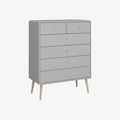 The Range Softline Chest of Drawers - Grey
