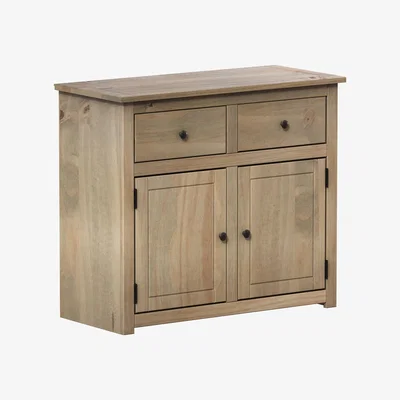The Range Panama 2 Door 2 Drawer Sideboard - Pine - Pine