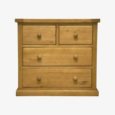 The Range Chunky Pine 2 Over 2 Chest - Brown