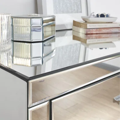 The Range Venetian 4 Drawer Chest - Mirrored