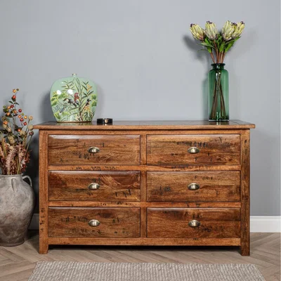The Range Mango Wood Chest Of Drawers - Brown