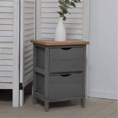 The Range Home Source Hemsby Grey Chest with Natural Top  - Grey / 2.7kg