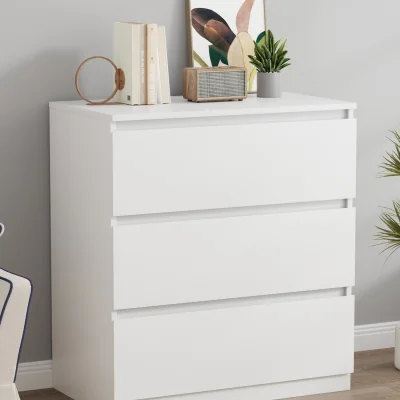 The Range Bedroom Chest of Drawers with Deep Storage - White