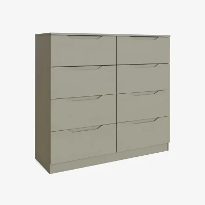 The Range Modern 8 Drawer Chest of Drawers - Sage Green