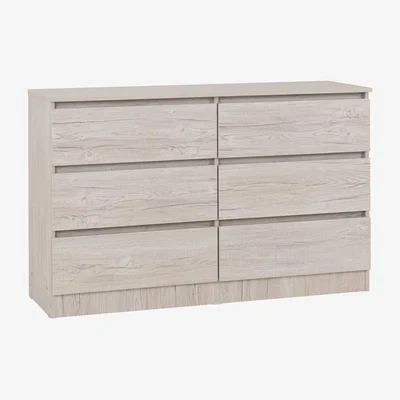 The Range Malvern 6 Drawer Chest - Urban Snow