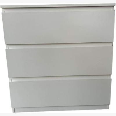 The Range 3 Drawer Wide Chest of Drawers - White