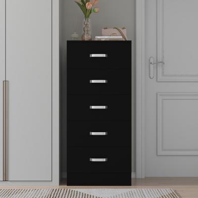 The Range Tunisia Chest of Drawers Matt Black - Matt Black