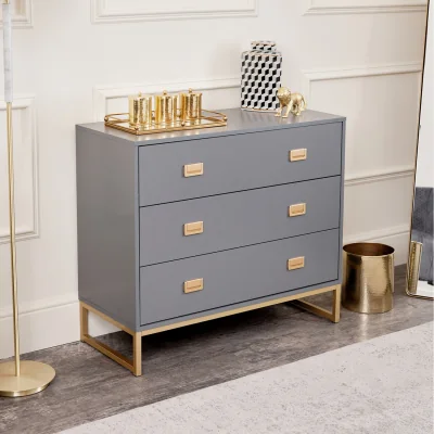 The Range Elle Large Chest of Drawers  - Slate Grey
