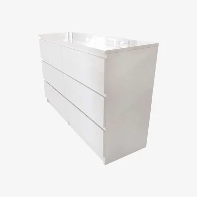 The Range Chest of Drawer - White / 120cm / 77cm
