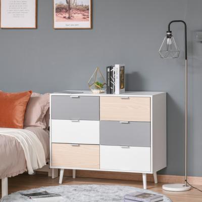 The Range Colourful Chest Of 6 Drawers - Multi-Colored