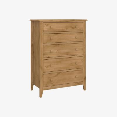 The Range Heston 5-Drawer Chest - Pine