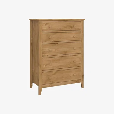 The Range Heston 5-Drawer Chest - Pine