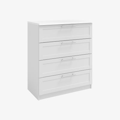 The Range Orlando 4 Drawer Chest - White