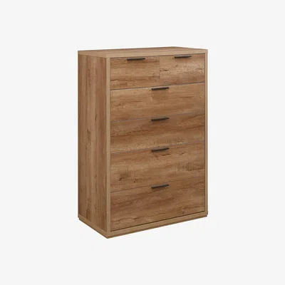 The Range Stockwell 4  2 Chest - Rustic Oak