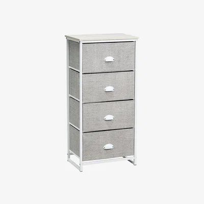 The Range 4-Drawer Storage Organizer Unit - White