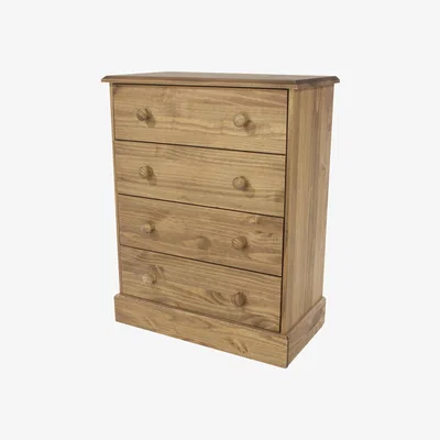 The Range Cotswold 4 drawer chest  - Antique wax