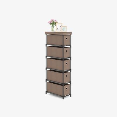 The Range Costway Dresser with 5 Drawers - Brown