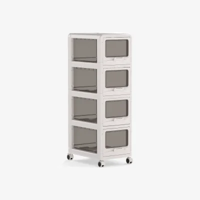 The Range 4-Tier Plastic Drawer Storage Organizer