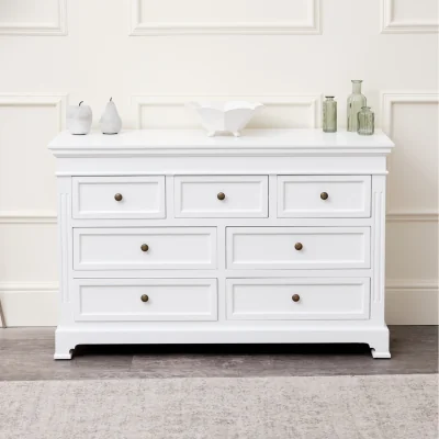 The Range Daventry Large Chest of Drawers - White