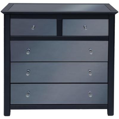 The Range Ayr 2+3 Drawer Mirrored Chest