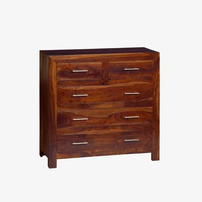 The Range Cube Bedroom Chest of Drawers - Orange