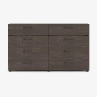 The Range Dallas Double Dresser - Dark Oak