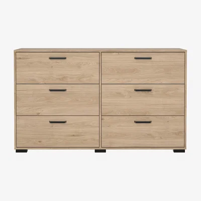The Range Sofia Double Dresser - Jackson Hickory Oak