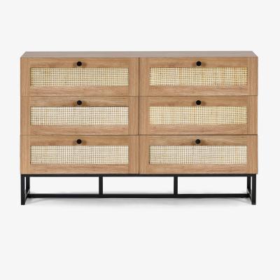 The Range Padstow 6 Drawer Chest - Oak