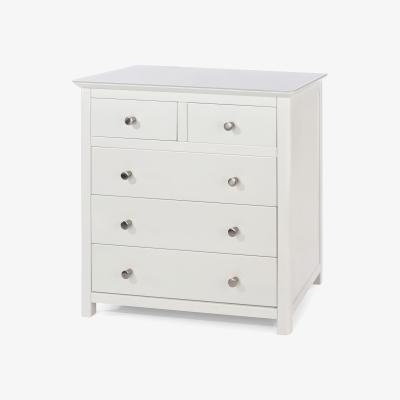 The Range Nairn 2 plus 3 drawer chest  - white