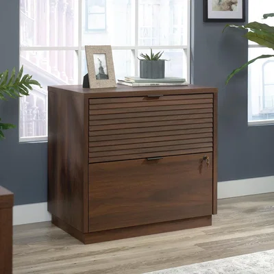 The Range Elstree Lateral 2 Drawer Filer  - Spiced Mahogany