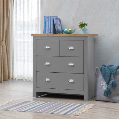 The Range Lisbon Grey 3 Piece Bedroom Set 06 - Grey