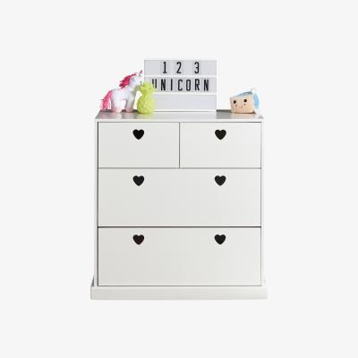 The Range Little Hearts 2 + 2 Chest - White