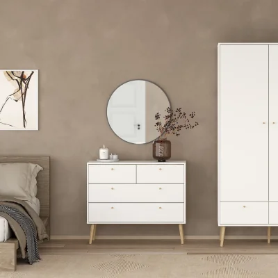 The Range Cumbria Chest 2 2 Drawers - White