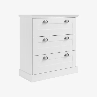 The Range Motala Chest 3DR White - White