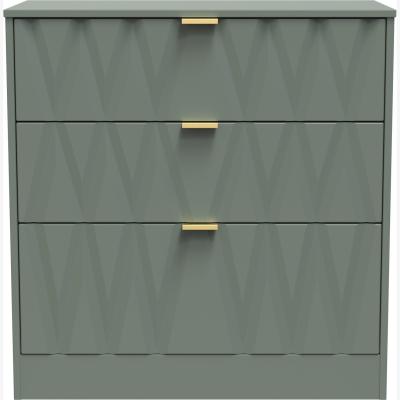 The Range Vegas 3-Drawer Chest - Grey