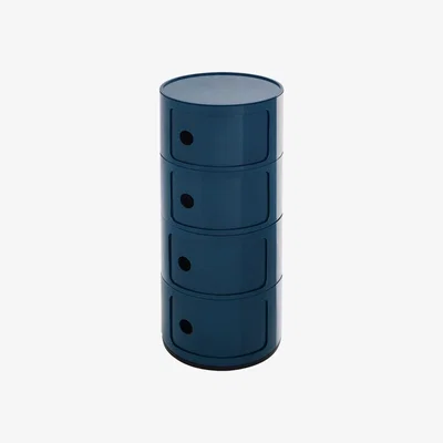 The Range ABS Round Storage - Blue / 76cm