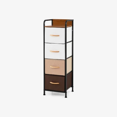 The Range 4 Drawer Metal Frame Bedroom Dresser