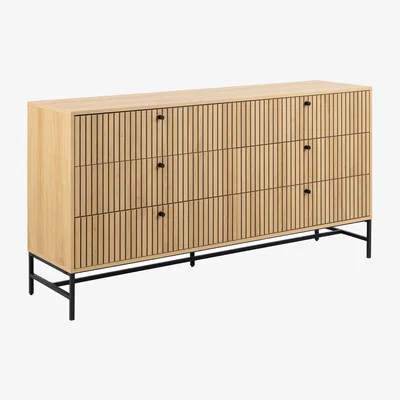 The Range Albany Chest of Drawers - Oak / 6
