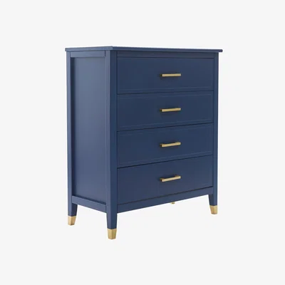The Range Palazzi Chest with 4 Drawer - Navy