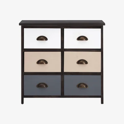 The Range Urban Loft 6 Drawers Chest - Assorted