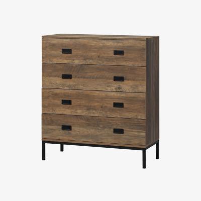 The Range Wide 4 Drawers Storage Unit - Brown