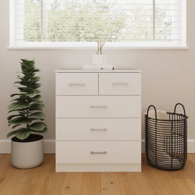 The Range Bailey 23 Drawer Chest - White